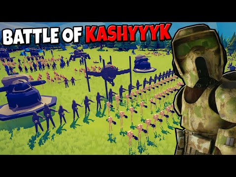 TABS Clone Wars Battle of KASHYYYK! - Totally Accurate Battle Simulator: Star Wars Mod