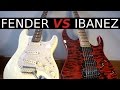 Fender vs Ibanez - Guitar Tone Comparison