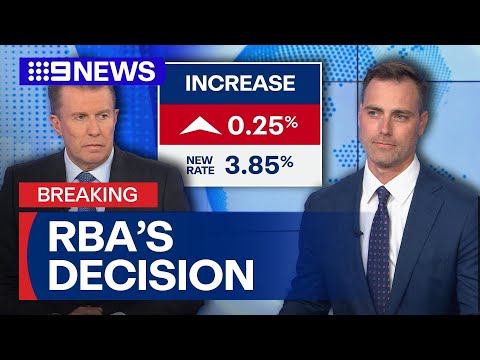 BREAKING: RBA delivers crushing blow for homeowners | 9 News Australia