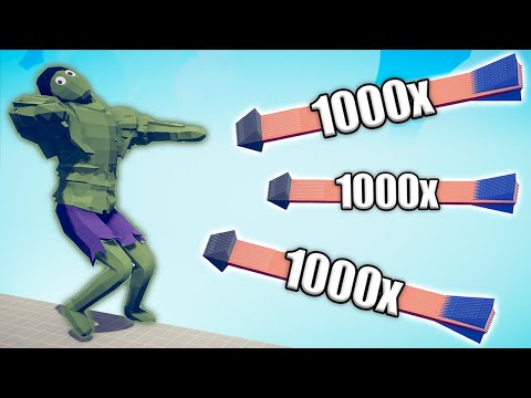 HULK vs 1000x OVERPOWERED UNITS - TABS | Totally Accurate Battle Simulator 2023