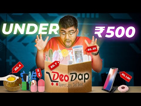 I BOUGHT 20 GADGETS Under ₹2, ₹5, ₹10 from DeoDap 😍 | Total spent ₹500