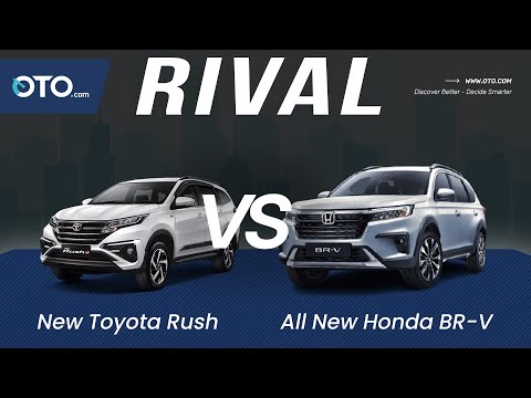 New Toyota Rush vs All New Honda BR-V | Spesifikasi & Fitur Lengkap! | OTO Rival