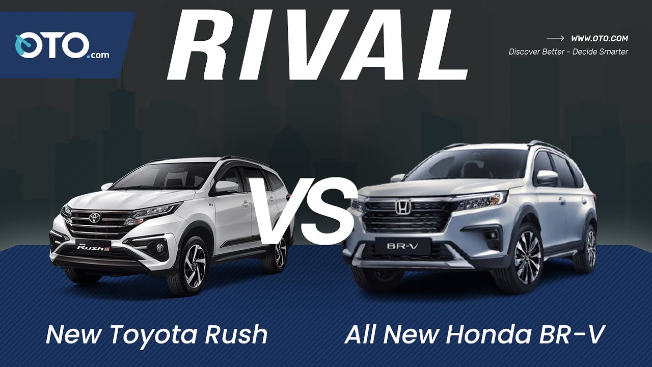 New Toyota Rush vs All New Honda BR-V | Spesifikasi & Fitur Lengkap! | OTO Rival