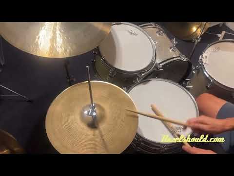 Vintage Zildjian 1960s New Beat Sizzle Hi Hats 14” 790 1231 g