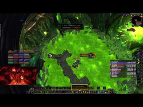 Heroic Fallen Avatar Full Testing, Tomb of Sargeras, Destruction Warlock PoV