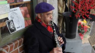 Pike Place Busker - Clarinet Man