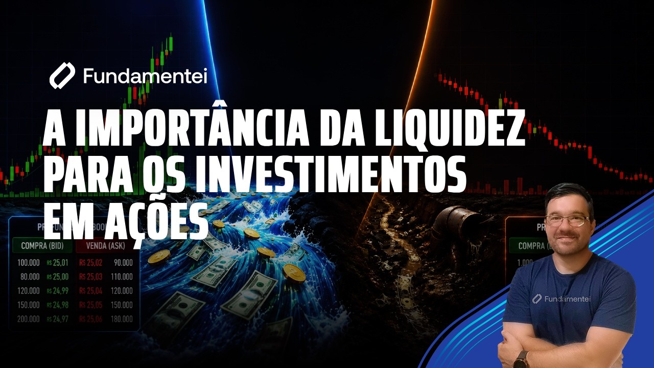 Live #340| A importância da LIQUIDEZ para os investimentos em ações