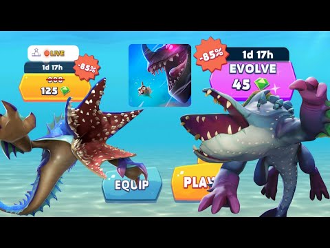GOT ABYSSHARK AND ABYSSAURUS REX 85% OFF + ALL TRAILER AND MOVIE! - Hungry Shark Evolution 11.9.6