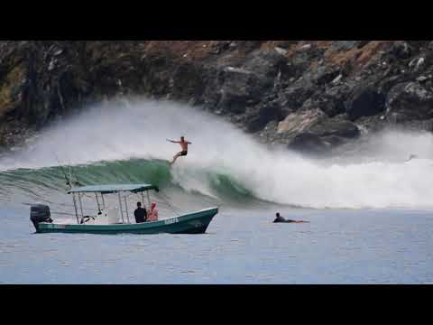 Surf footage of Ollie's Point