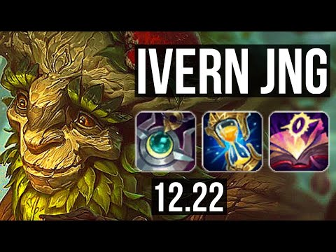 IVERN vs KINDRED (JNG) | 9/2/18, 1000+ games, 1.4M mastery, Rank 13 Ivern | KR Master | 12.22