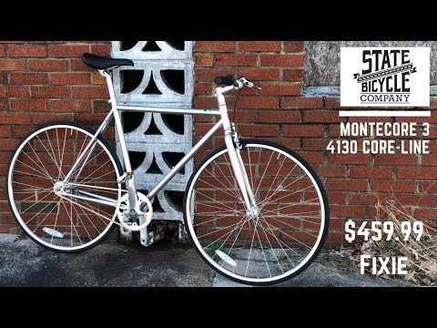 State Bicycle Co Montecore 3 - 4130 Core-Line  Fixie Bicycle | My first fixed gear