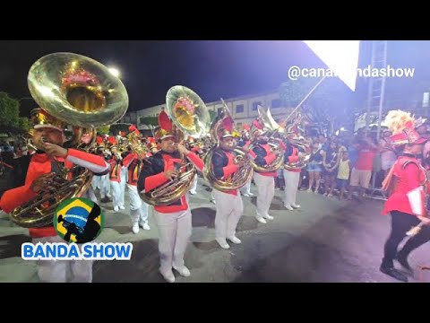 Banda Marcial FAEIBI no Concurso de Bandas e Fanfarras em Gandu 2024