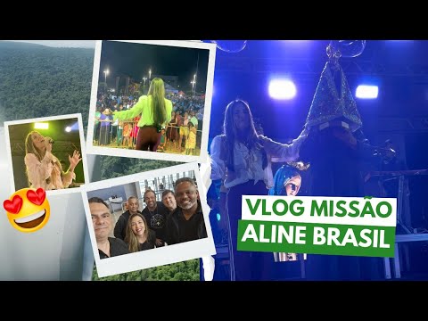 Vlog Aline Brasil em Canaã dos Carajás / PA #alinebrasil #músicacatólica #showcatólico