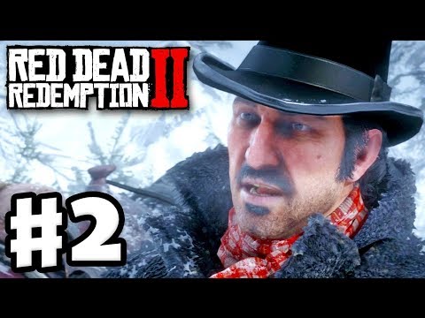 Red Dead Redemption 2 - Gameplay Walkthrough Part 2 - Old Friends! Dead Eye! (RDR2 PS4)