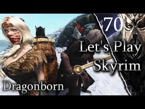 Skyrim - DRAGONBORN. Ep70 Crashed Dwemer Rocket Ship - White Ridge Barrow - The Sallow Regent