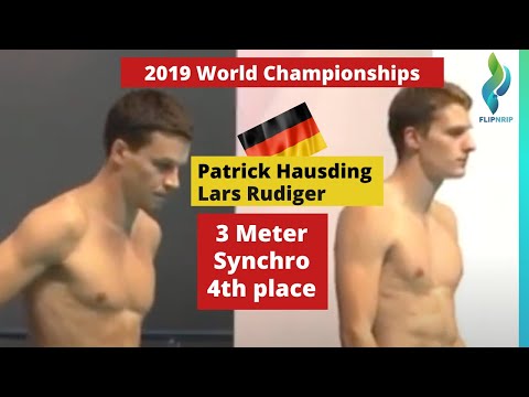 2019 Patrick Hausding & Lars Rudiger - Germany - 5154b - World Diving Championships