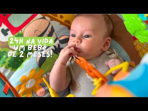 24 hours in the life of a 2-month-old baby | Thalita Campedelli