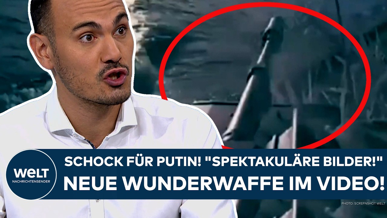 UKRAINE-KRIEG: Schock für Putin! Im Video! "Tatsächlich an Land geht und das Feuer eröffnet!"