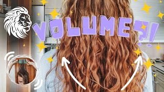 extra volume with the brush up & shake technique 💕✨as a fine haired girly that struggles with volume