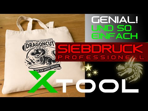 Brilliant! Super easy printing of T-shirts and more - xTool Screen Printer