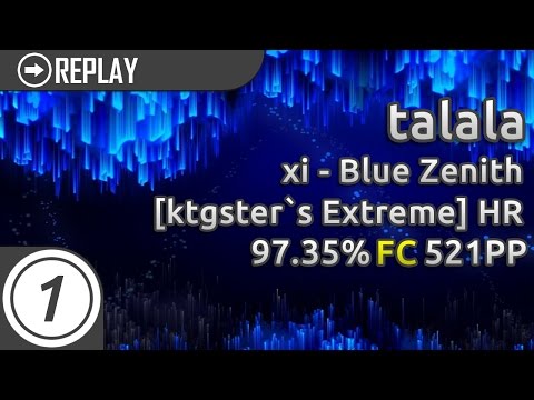talala | xi - Blue Zenith [ktgster`s Extreme] +HR | FC 97.35% 521pp