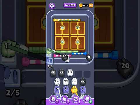Pixel Flow Level 620 Walkthrough - Hard Difficulty Puzzle Solution