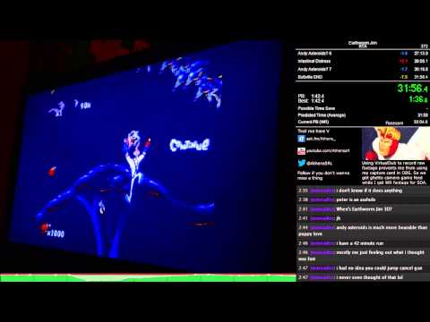 Earthworm Jim Illegal WR Glitched Queen Kill