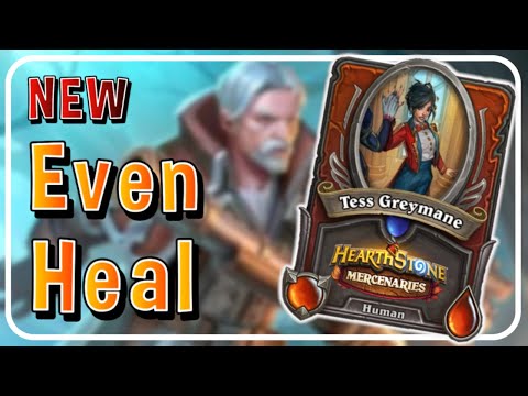 Tess-ing Genn out with this NEW Even heal comp!! | Hearthstone Mercenaries |
