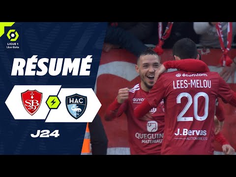 Resumen de Stade Brestois vs Le Havre Jornada 24
