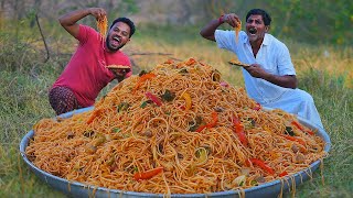 Traditional Veg Kimchi Noodles | Korean Style Kimchi Noodles