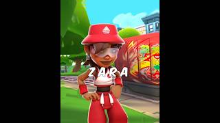 unlock Zara in Subway Surfers City now