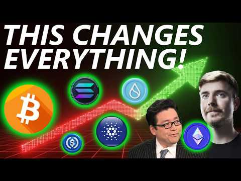 MrBEAST CRYPTO | ANOTHER *CARDANO* TREASURY | SOLANA ADDS VISA