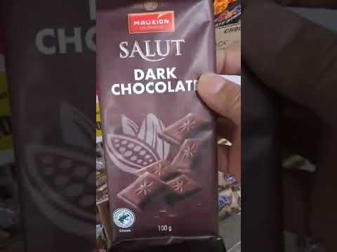 ASMR SALUT DARK CHOCOLATE #shorts #asmr #viral #trending #chocolate