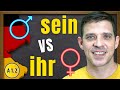 SEIN oder IHR | When to use which? | German possessive articles