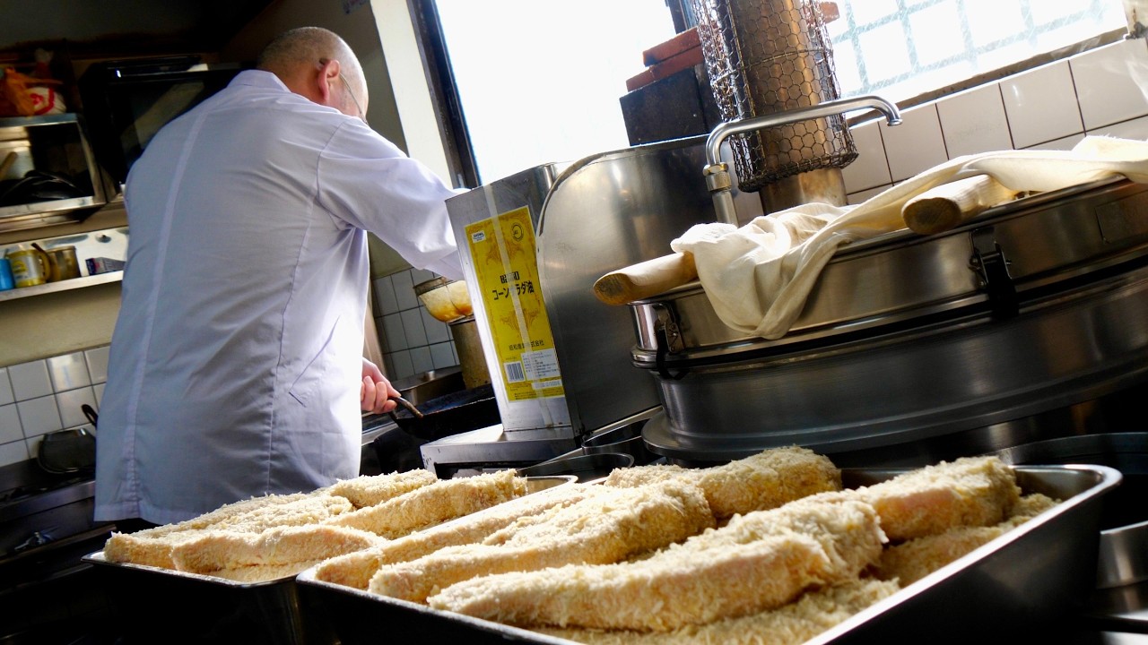 ３時間で売り切れ！そばより売れる老舗そば屋のカツ丼！