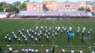 preview picture of video 'Pottstown Marching Band Phoenixville on 9-20-2014'