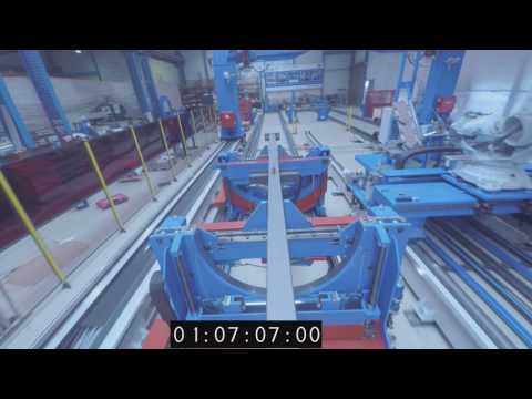 "SBA2 Conti+" от ZEMAN - самый большой и с наибольшей производительностью сборщик стальных балок