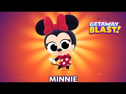 Disney Getaway Blast - Unlock New Charcter Minnie | Best Puzzle by Gameloft