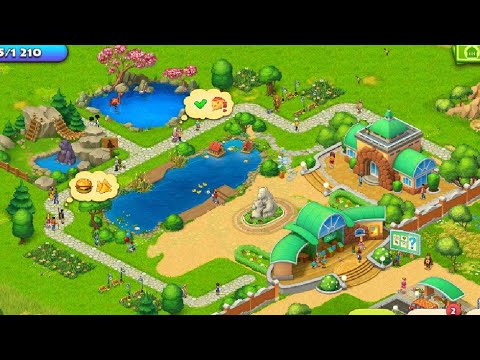 Township zoo unlock level 25 android gameplay #playrix #township #farming