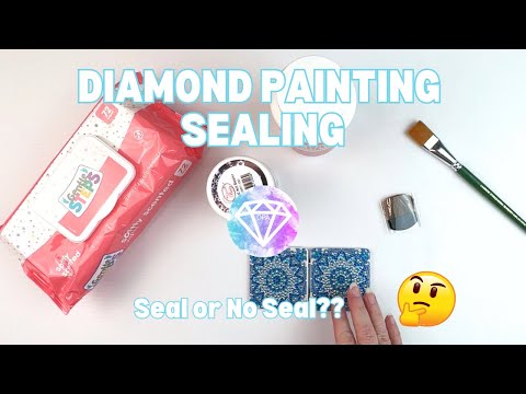 Should You Seal Your Diamond Paintings? | Diamond Painting Tools & Tips