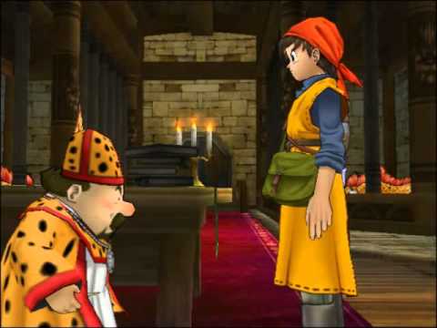 122 Dragon Quest 8 Cut-scene - Talking to Master Felix