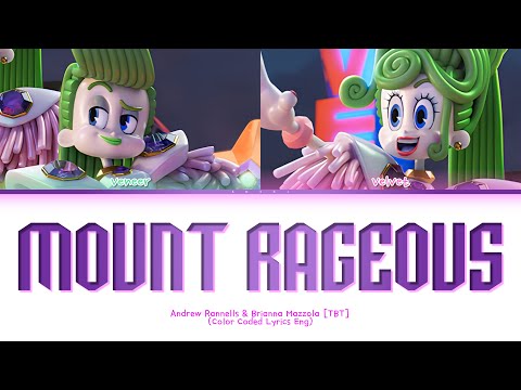 [CORRECTED] TROLLS Andrew Rannells & Brianna Mazzola 'Mount Rageous' Lyrics (Color Coded Lyrics)