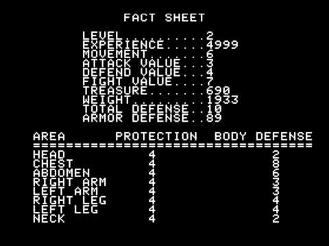 Warrior of Ras Volume Two: Kaiv for the Apple II