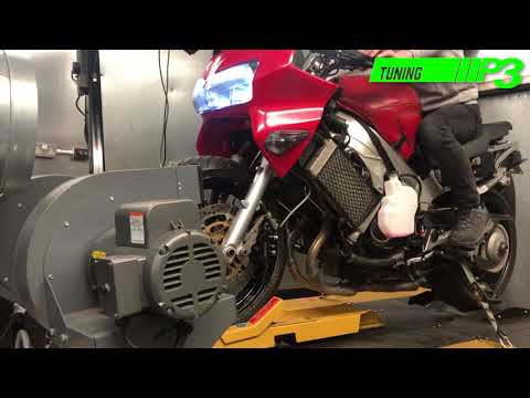 Honda VFR 800 Fi Full Custom Power Commander Mapping with Linear Quick shifter setup P3 Tuning