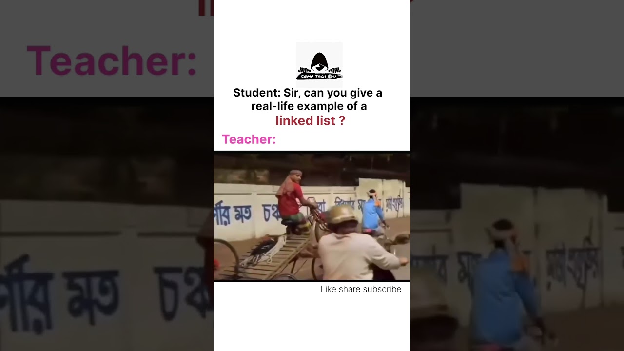 Linked list | programmers life #programmerslife #memes #codelife #programmerlife #funny #coderslife