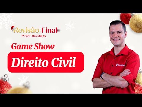 GameShow de Direito Civil | Revisão Final - 1ª Fase da OAB 45