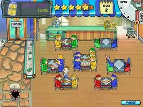 Let's Play Diner Dash 13: Rush Hour