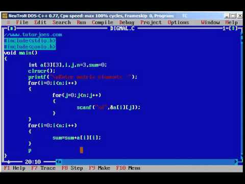 Basic Program In C In Tamil