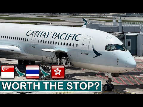 YouTube thumbnail for Cathay Pacific Airbus A350-900