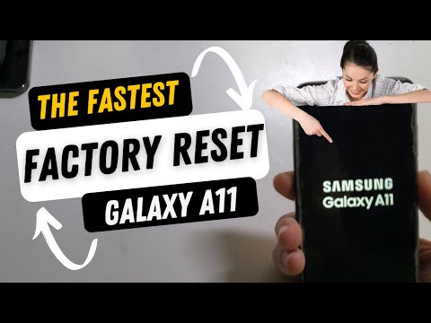 Factory Reset Hard Reset Samsung Galaxy A11 - Clear English Instructions